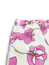 Pink Orchid Canvas Shorts from KeithKelly