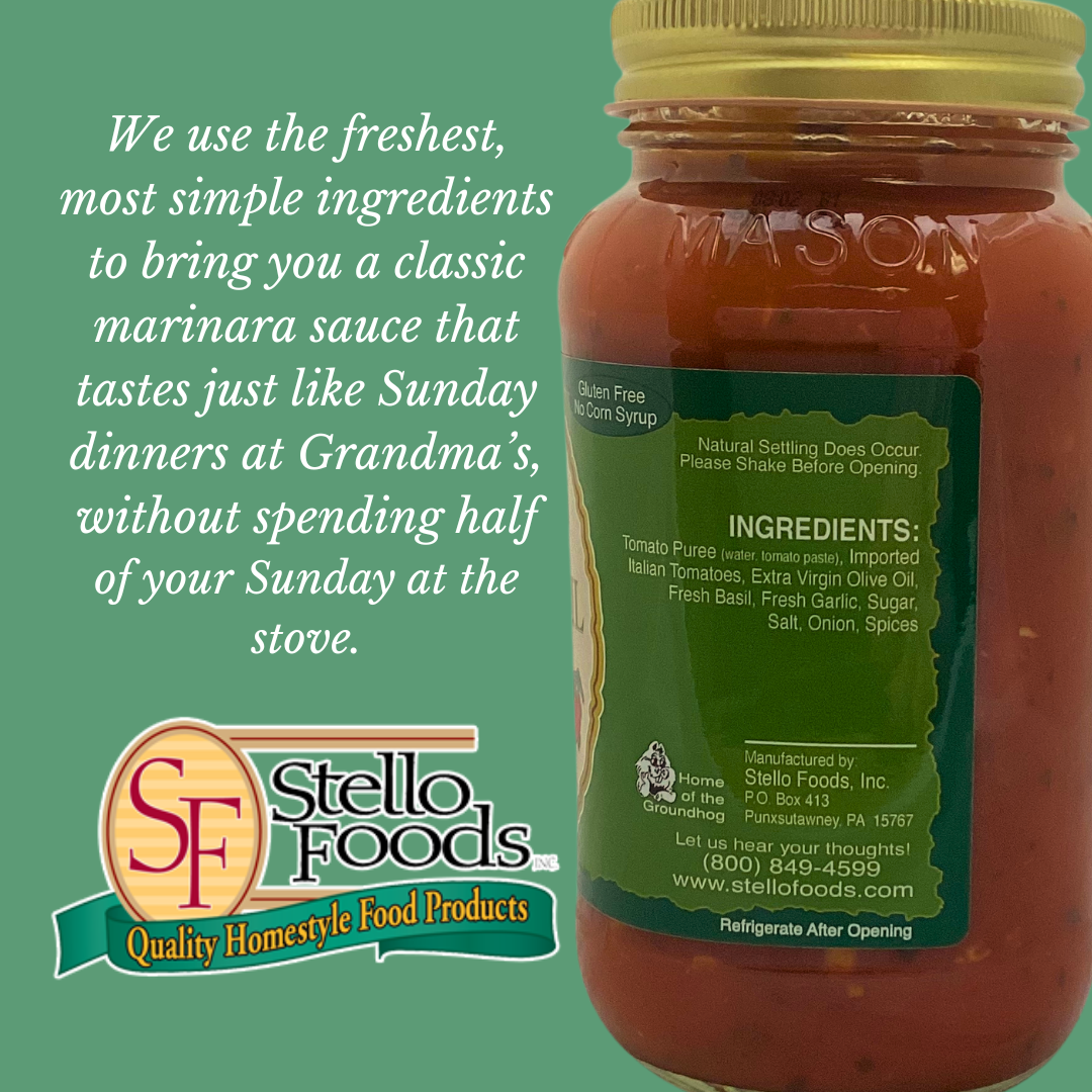 Stello Foods - Rosie's Tomato Basil Spaghetti Sauce 26 oz from Stello Foods