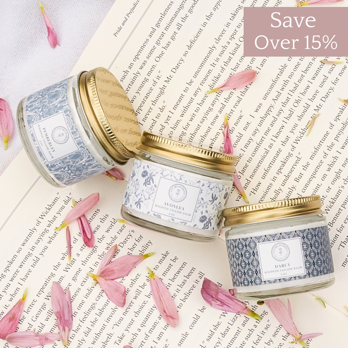 Signature Scent Trio from Clara & Fritz Tallow Shop