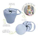 Silicone Collapsible Snack Cup (More Colors Available) from BapronBaby