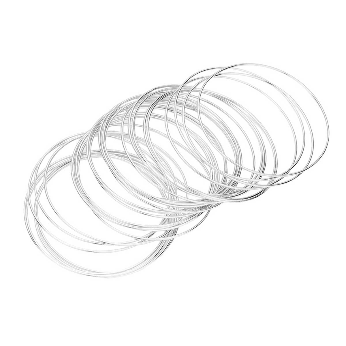 30PCS Thin Metal Bangle Bracelets from Madeline Love