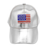Bling American USA Flag Baseball Cap from Madeline Love
