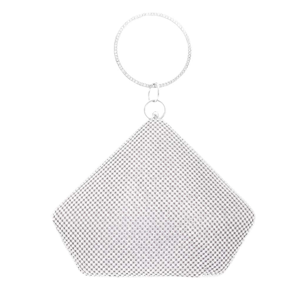 Bling Angled Evening Tote Crossbody Bag  from Madeline Love