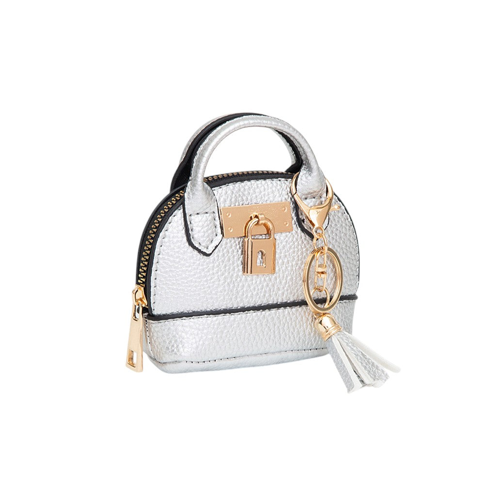 Top Handle Coin Purse Mini Pouch Bag / Bag Charm  from Madeline Love