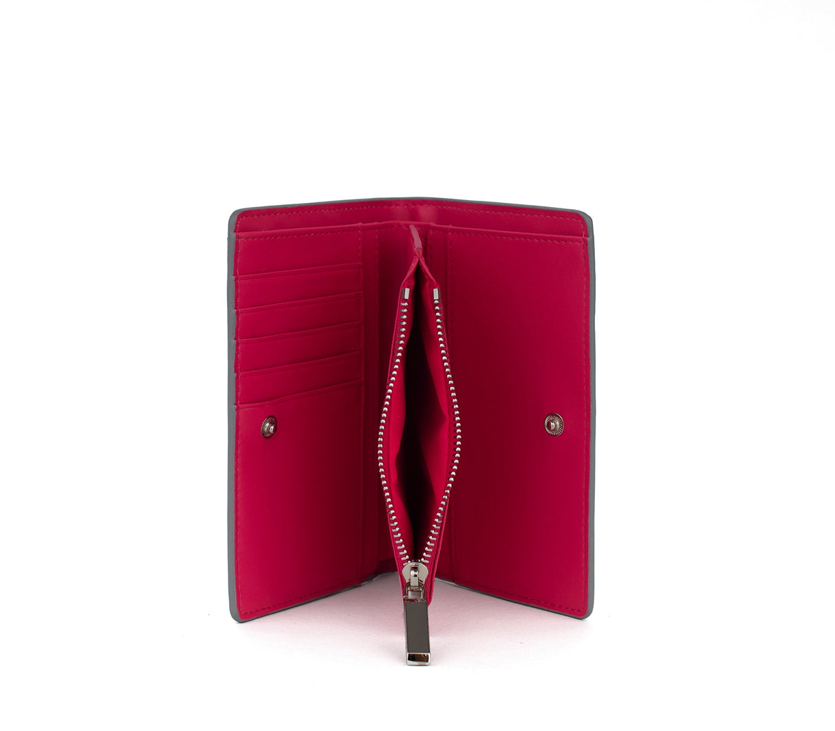 Madison - Silver Vegan Leather Wallet from Gunas New York