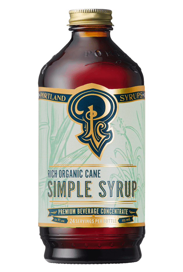Rich Organic Cane Sugar Simple Syrup from Portland Syrups