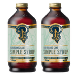 Rich Organic Cane Sugar Simple Syrup two-pack from Portland Syrups