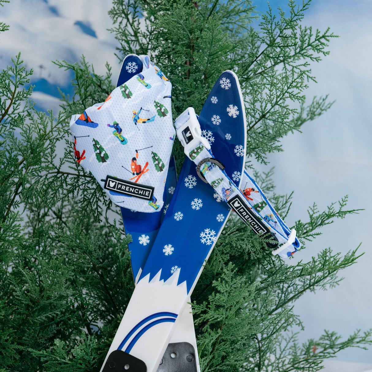 Frenchie Cooling Bandana - Ski Club from Frenchie Bulldog