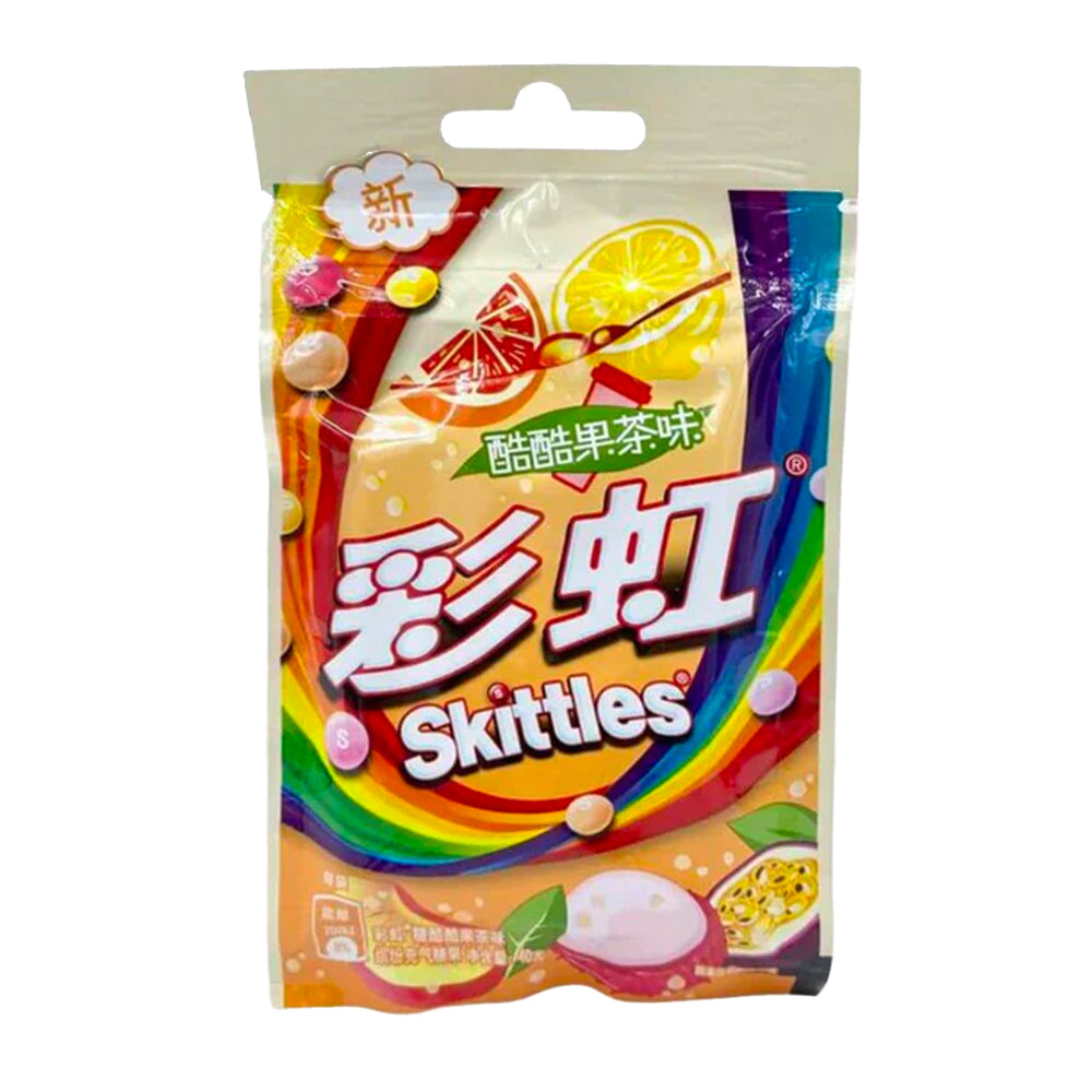 Skittles Fruit Tea (40g) (China) 20-Pack from PETEZ POP WHOLESALE