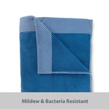 Bamboo 3 Piece Towel Set - Indigo from BedVoyage