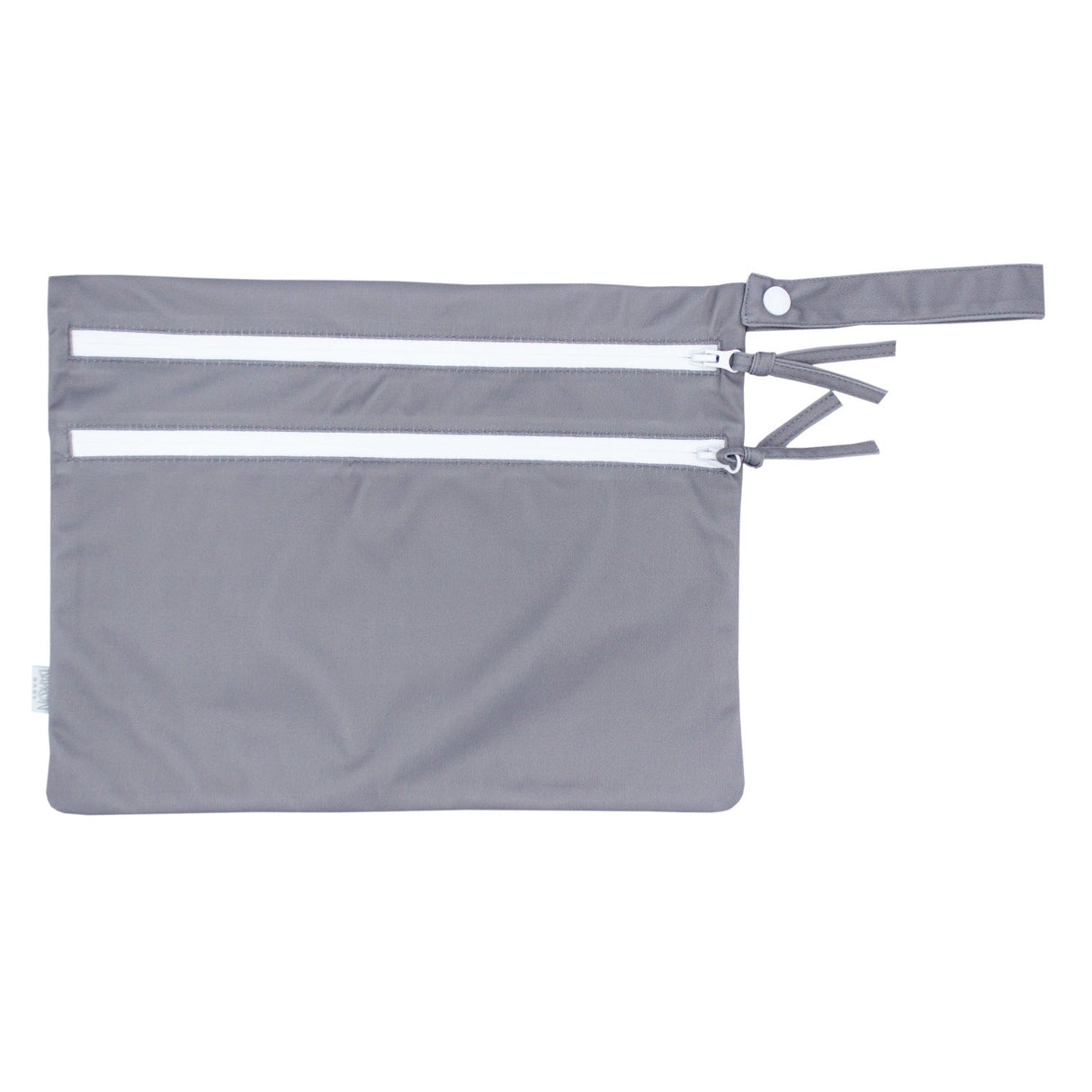 Solid Slate Minimalist - Waterproof Wet Bag (For mealtime, on-the-go, and more!) from BapronBaby