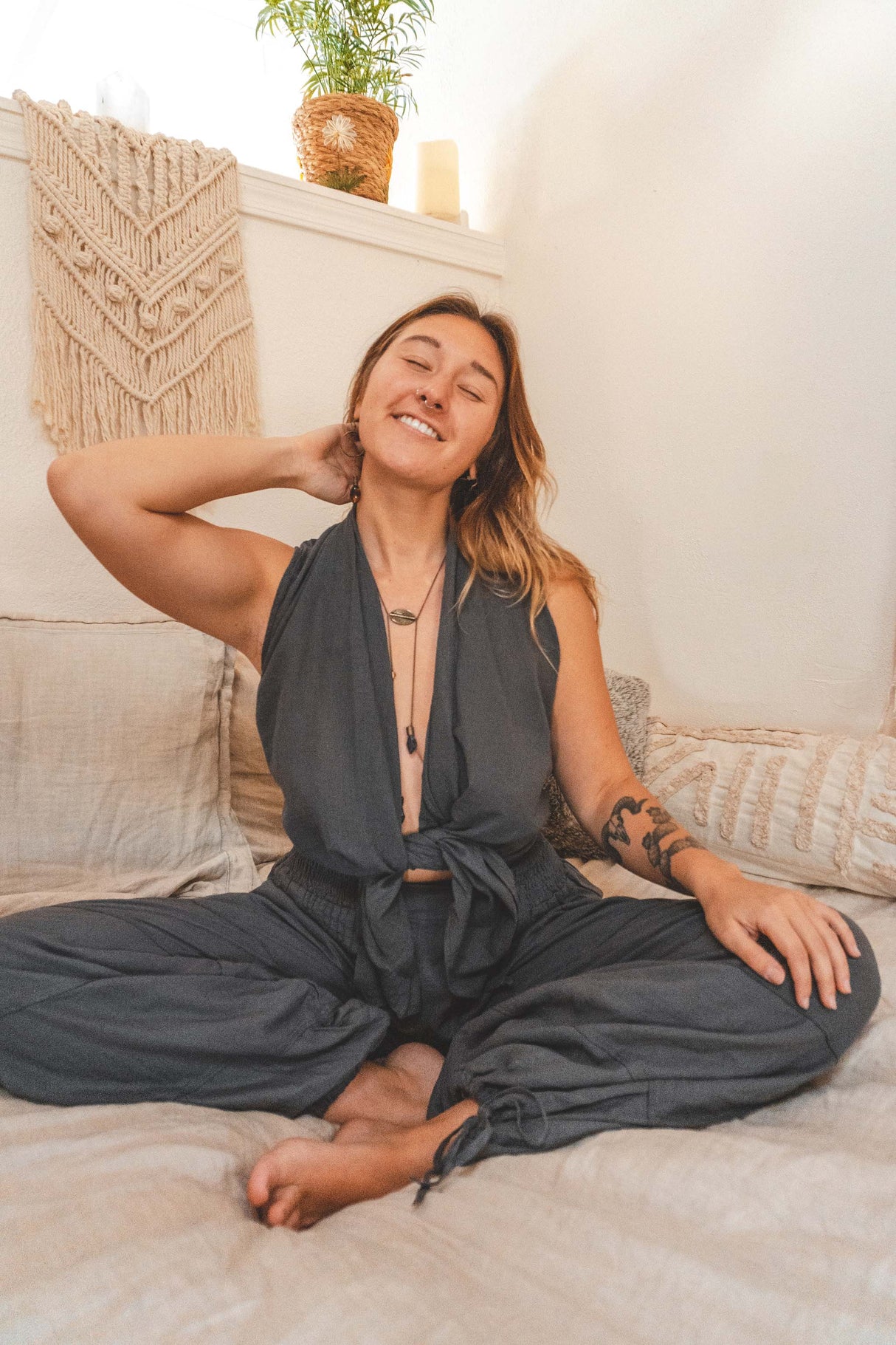 Flowy Vest From Cotton Flower Clothing