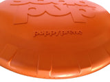 Bottle Top Flyer Durable Rubber Retrieving Frisbee - Orange From SodaPup