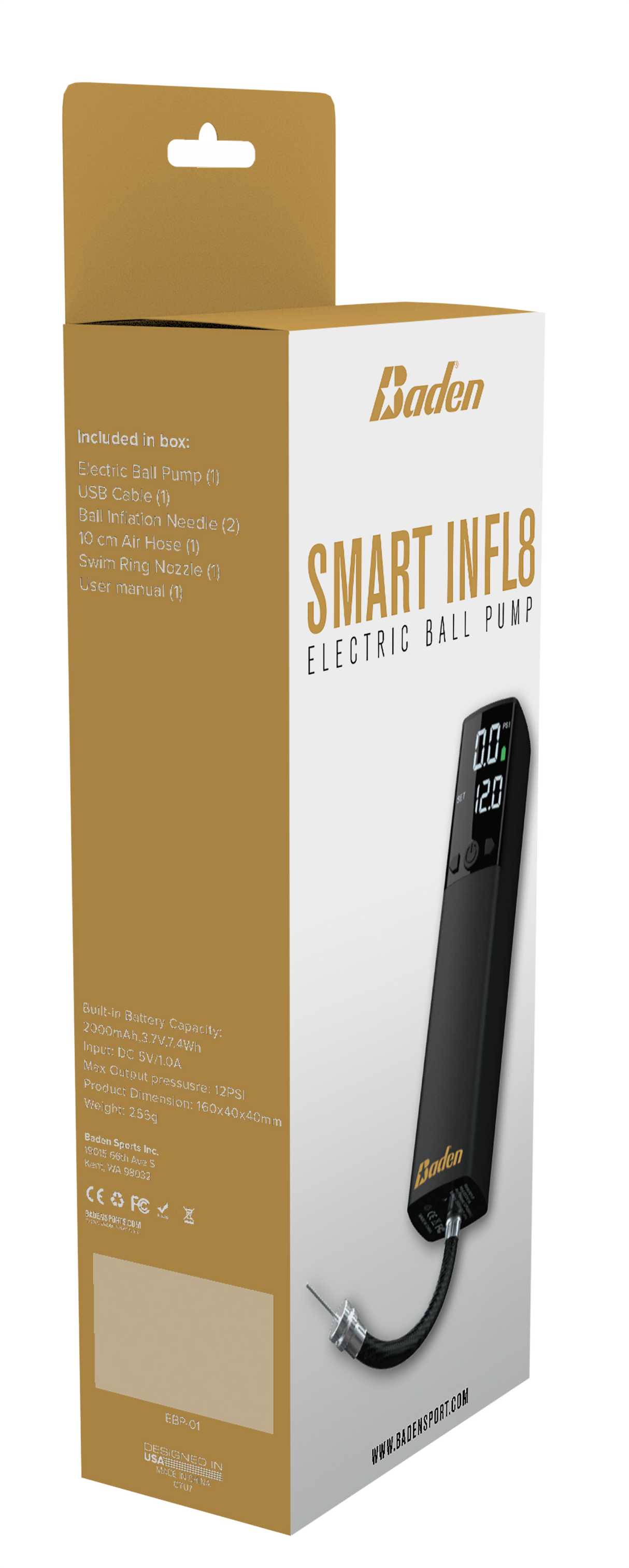 SMART INFL8 Electric Ball Pump