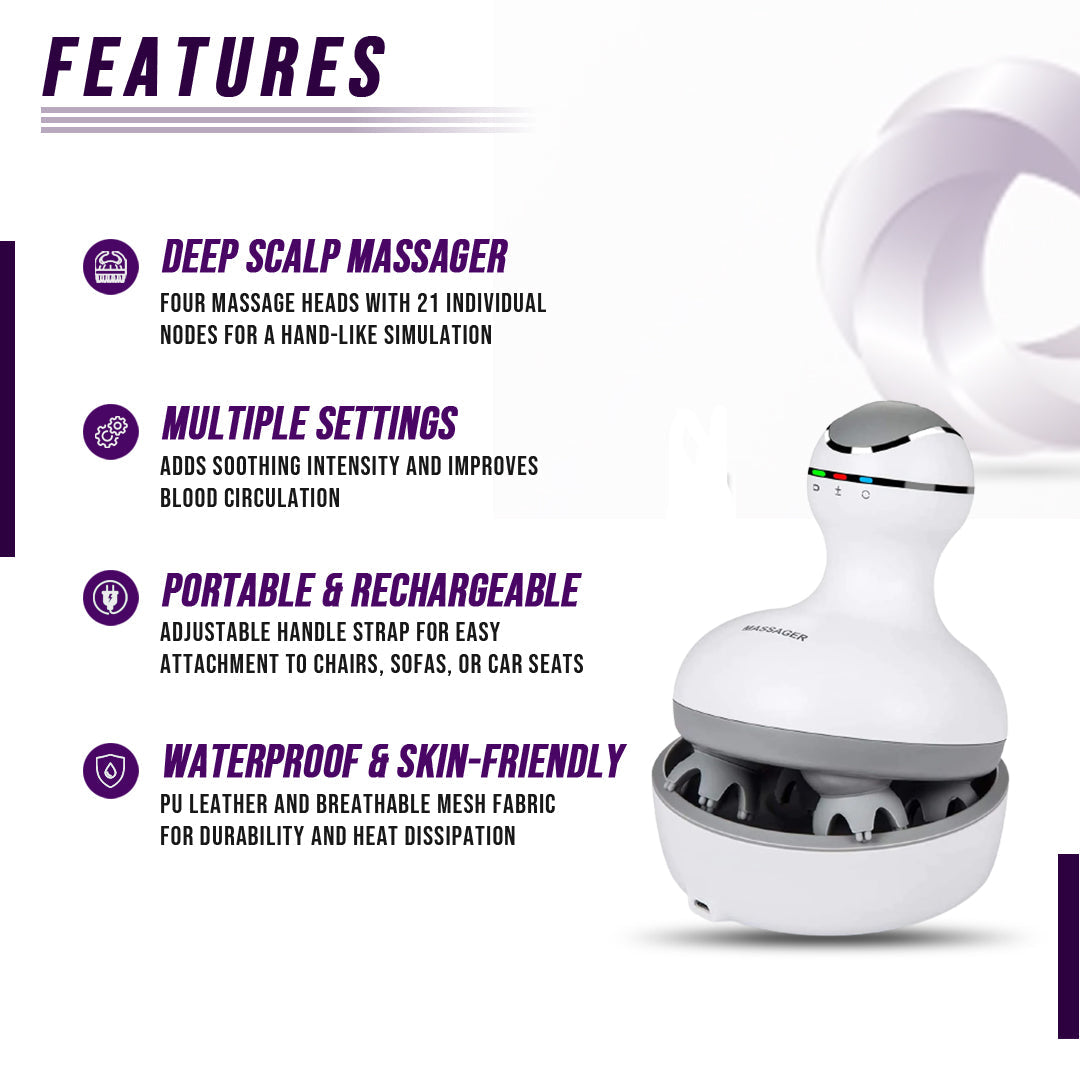 Smart Scalp Massager from eterus