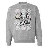 'Smile More' Crewneck Sweatshirt from United Monograms