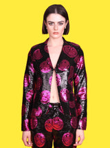 Any Old Iron x Smiley Pink Blazer Jacket from Any Old Iron