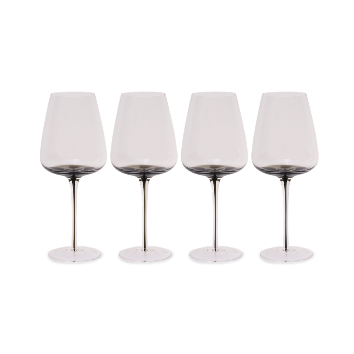 Smoke Stem White Wine Glasses from Hotel Collection