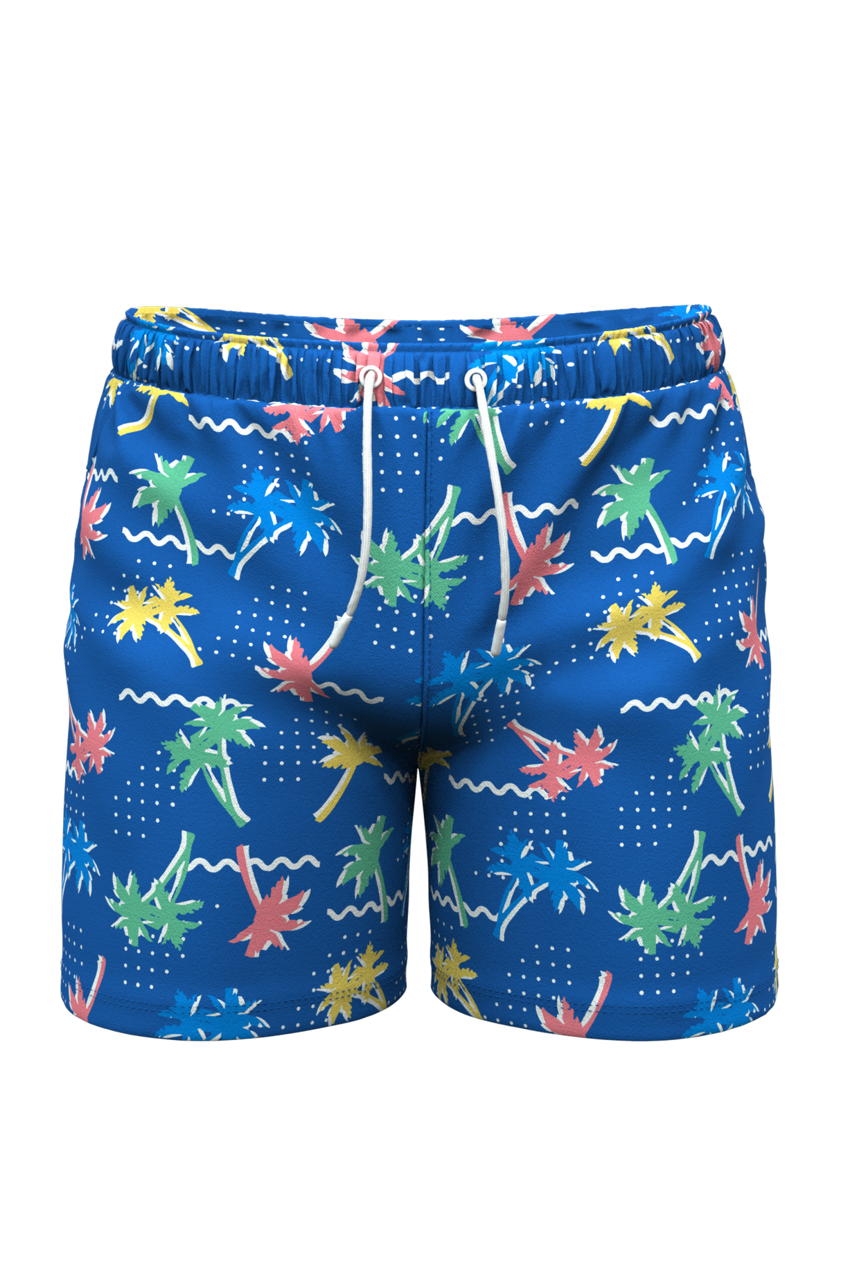 The SPF 69 | Retro Tropical  Ball Hammock® Pouch 5" Swim Trunks from Shinesty