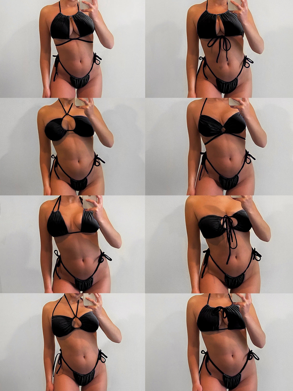 Christina Set - Midnight Black From Change Swim