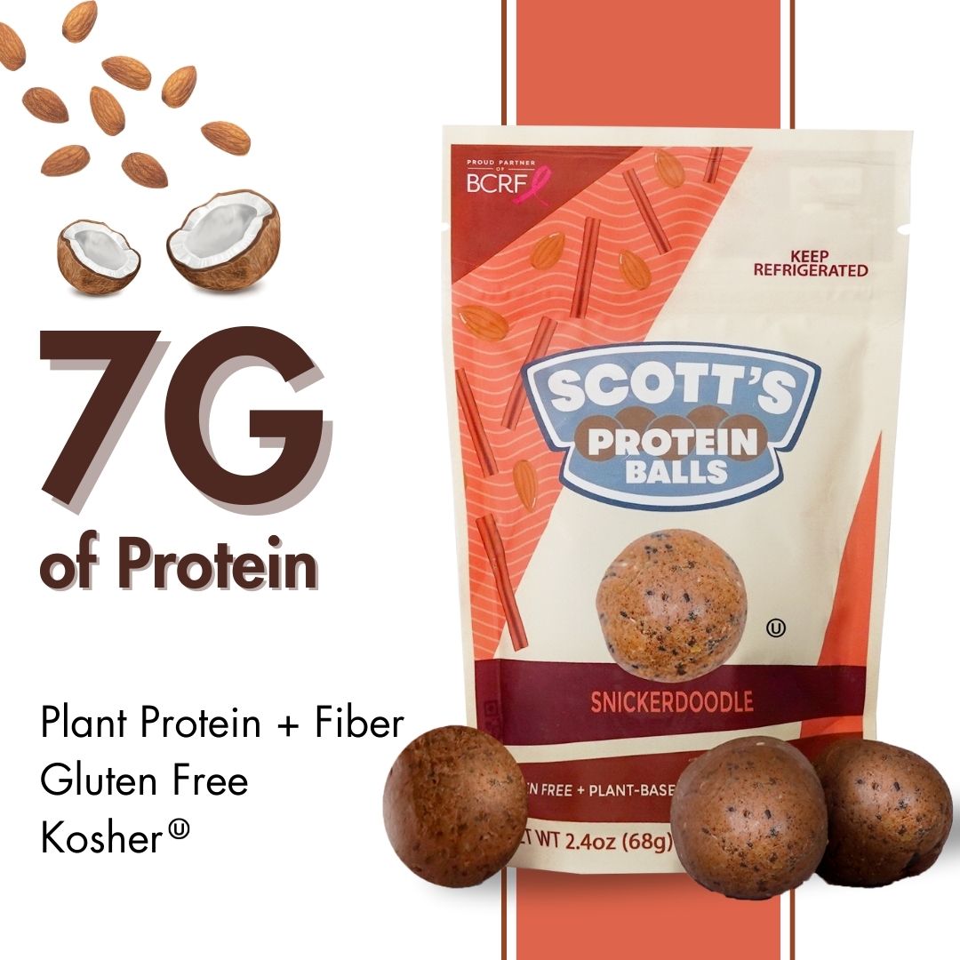 Snickerdoodle Protein Balls from Scott's Protein Balls