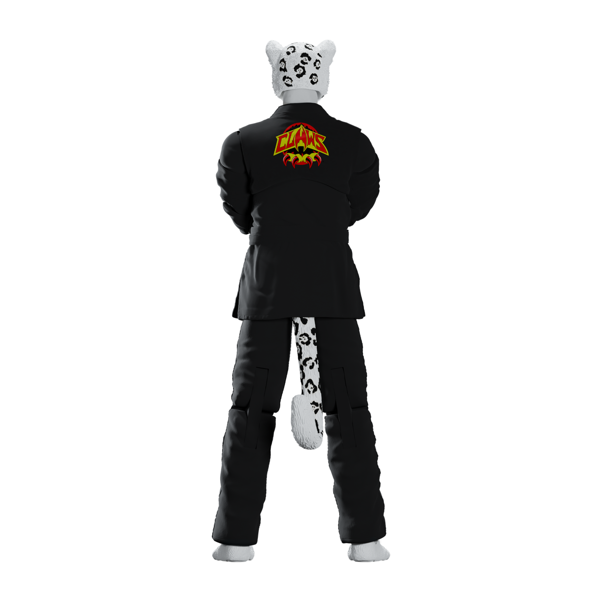 Zoo Jitsu Fighters Shadow 'Ice' the Snow Leopard Action Figure from Icon Heroes