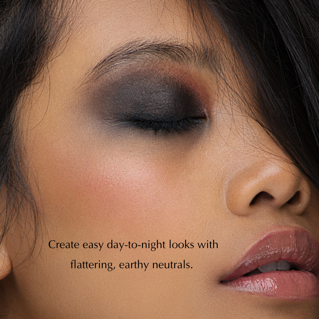 Neutral Eyeshadow Looks Palette - For the Best Nude Makeup Looks from Epilynx Skincare and Cosmetics