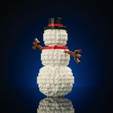 Holiday Snowman Scene from Bricker Builds