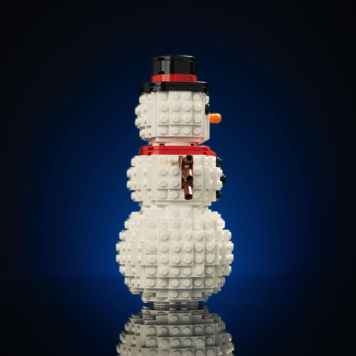 Holiday Snowman Scene from Bricker Builds