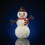 Holiday Snowman Scene from Bricker Builds