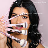 Blissfully Blended 5 Piece Brush Collection from Doll 10