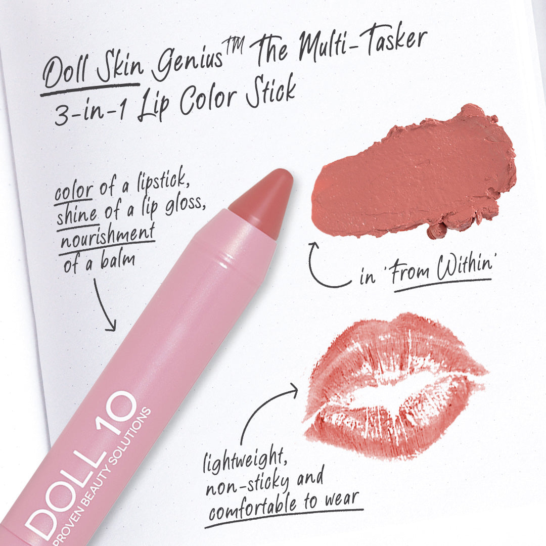 Three in One Lip Color Stick from Doll 10