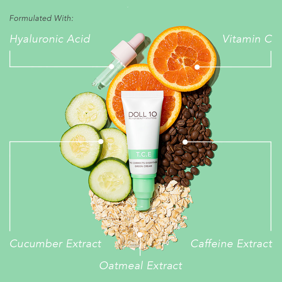 Color Correcting Green Cream from Doll 10