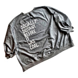 'Socially Distant' Painted Sweater from Wren + Glory