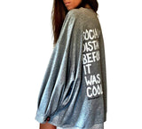'Socially Distant' Painted Sweater from Wren + Glory