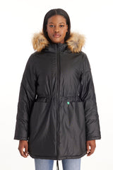 Sofia Waxed Shell 3 in 1 Maternity Parka From Moderneternity