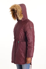 Sofia Waxed Shell 3 in 1 Maternity Parka From Moderneternity