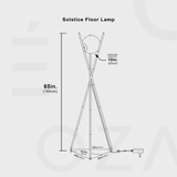 Solstice Floor Lamp From Ozarké