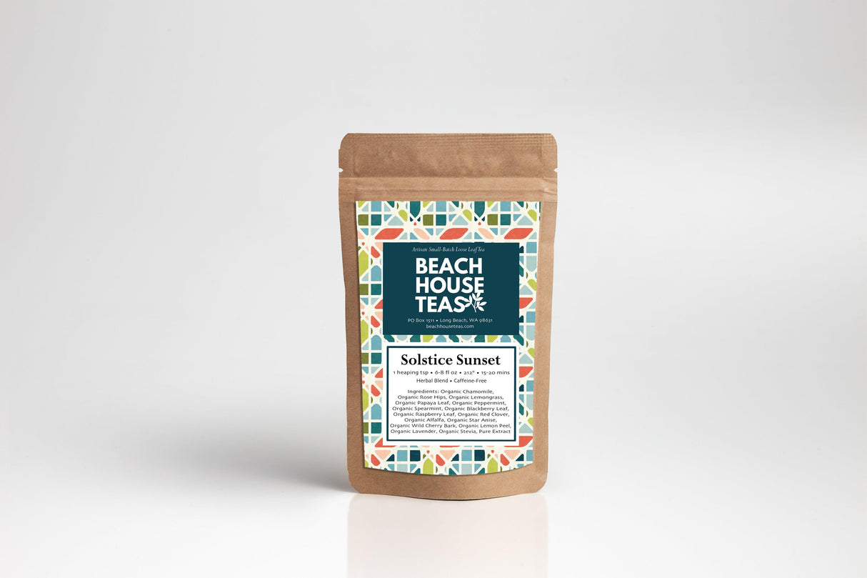 Solstice Sunset from Beach House Teas