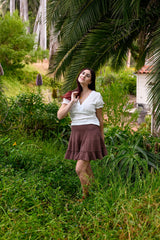 Sophie Mini Skirt From Cotton Flower Clothing