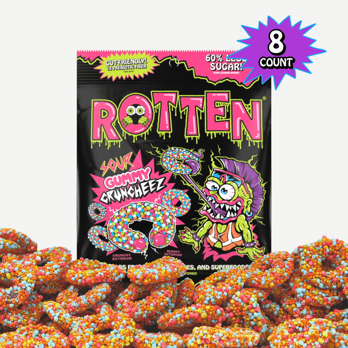 Gummy Cruncheez, Single Serve from Rotten