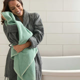 Bamboo 6 Piece Spa Towel Set – Seaglass from BedVoyage