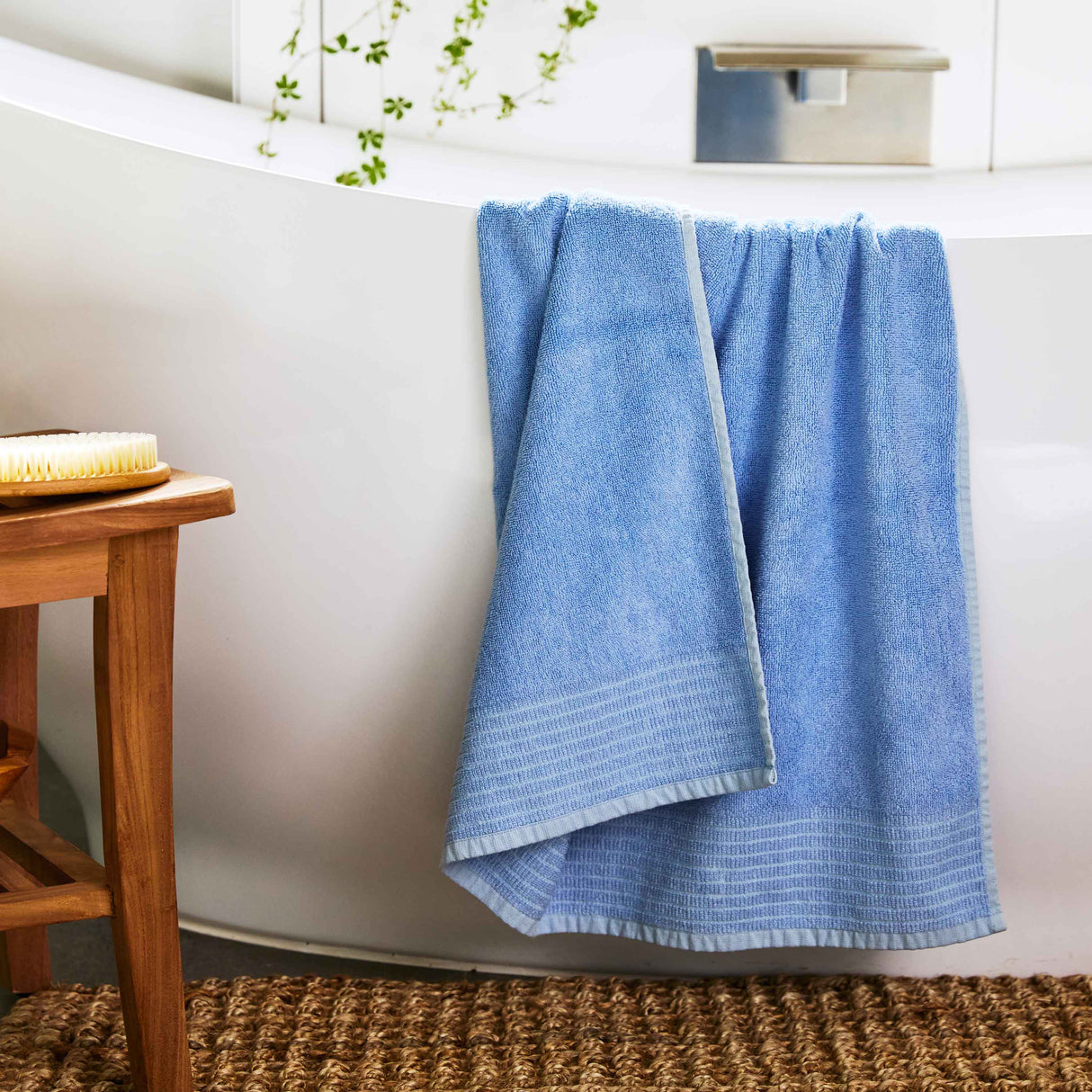 Bamboo Spa Bath Towel – Ocean from BedVoyage