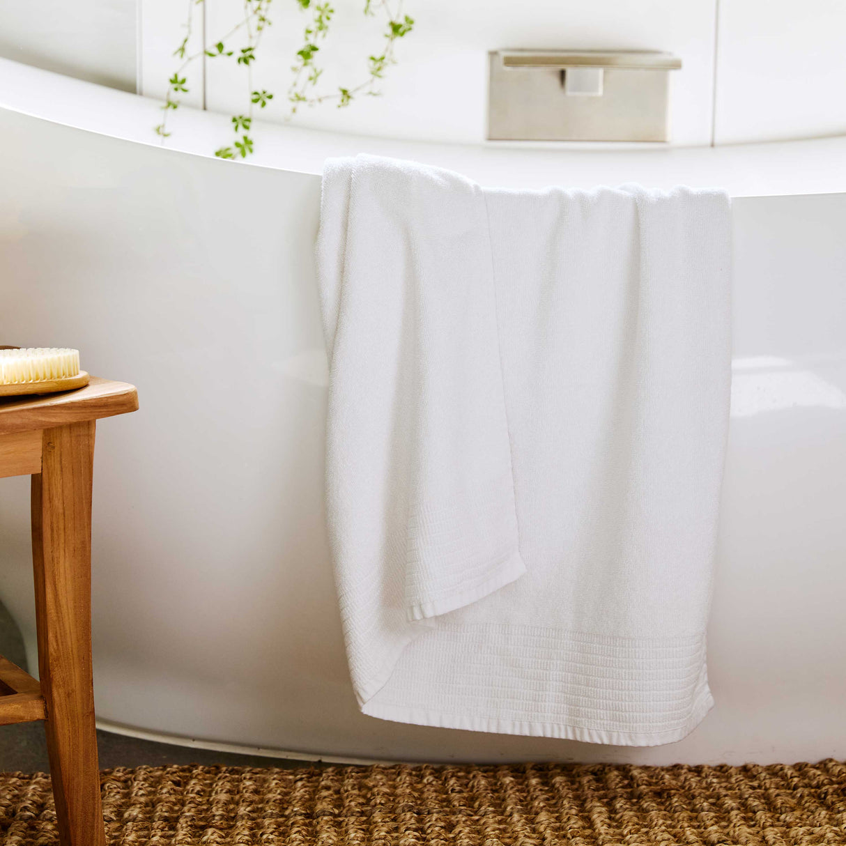 Bamboo Spa Bath Towel – Cloud from BedVoyage