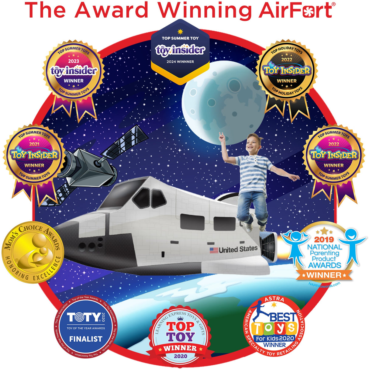 The Original AirFort - Space Shuttle from AirFort.com