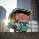 Spartan 117 Life-Sized Helmet from Bricker Builds