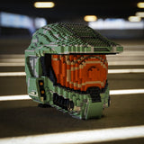 Spartan 117 Life-Sized Helmet from Bricker Builds