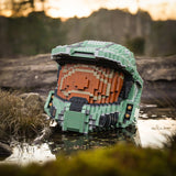 Spartan 117 Life-Sized Helmet from Bricker Builds