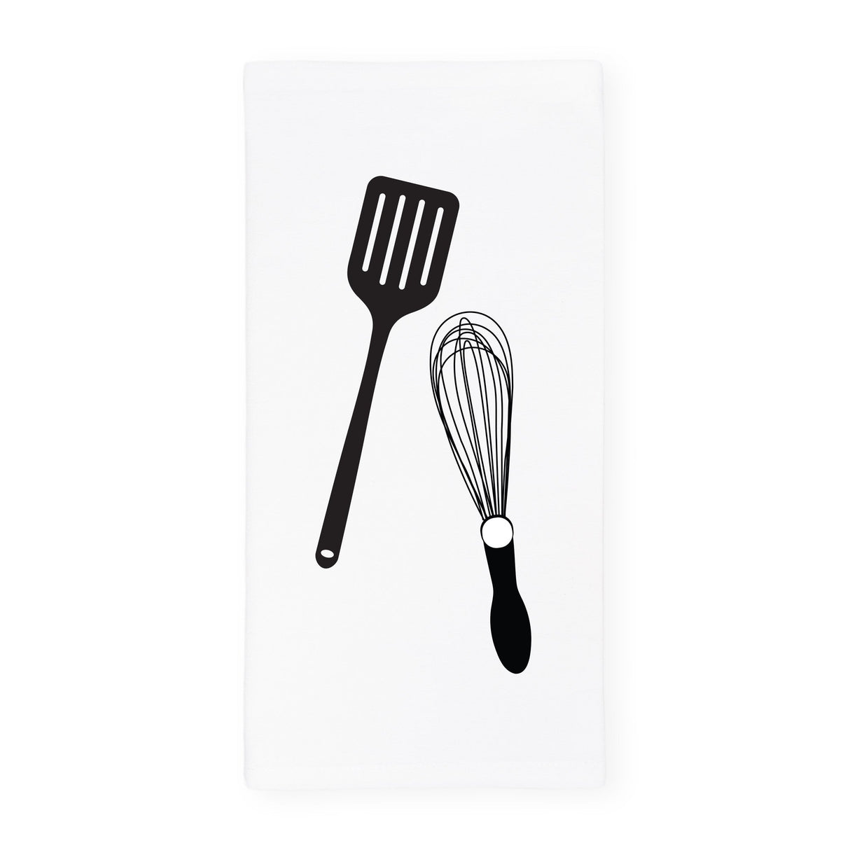 Whisk and Spatula Kitchen Tea Towel
