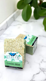 Specialty Soap - Loofah-Mint from Evolve Botanica